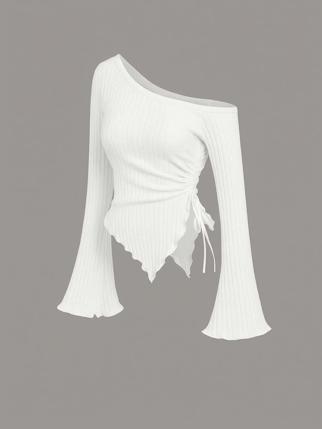 Image of SUKARMI Casual Self Design Women White Top