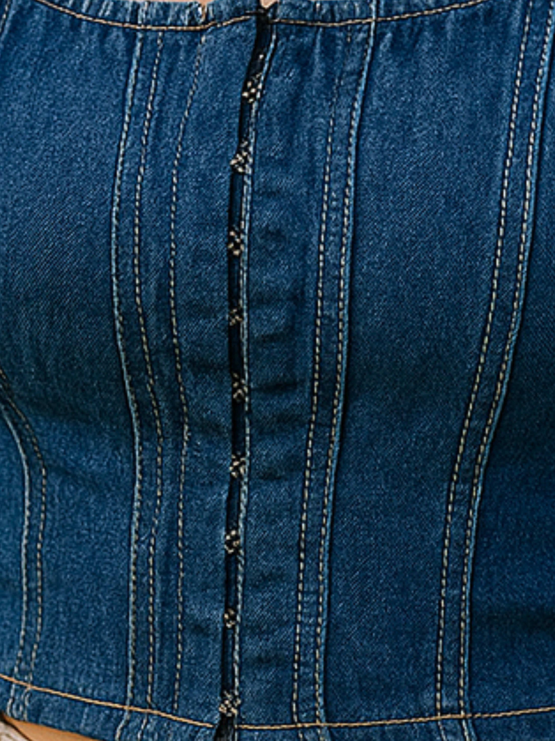 Image of NUEVOSDAMAS Casual Solid Women Light Blue Top