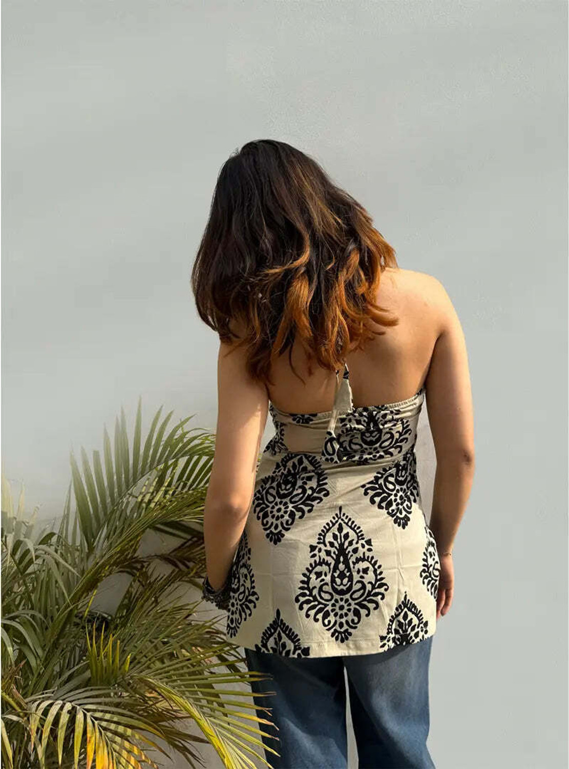 Image of Krishna sakhi Women Printed Tunic Kurta