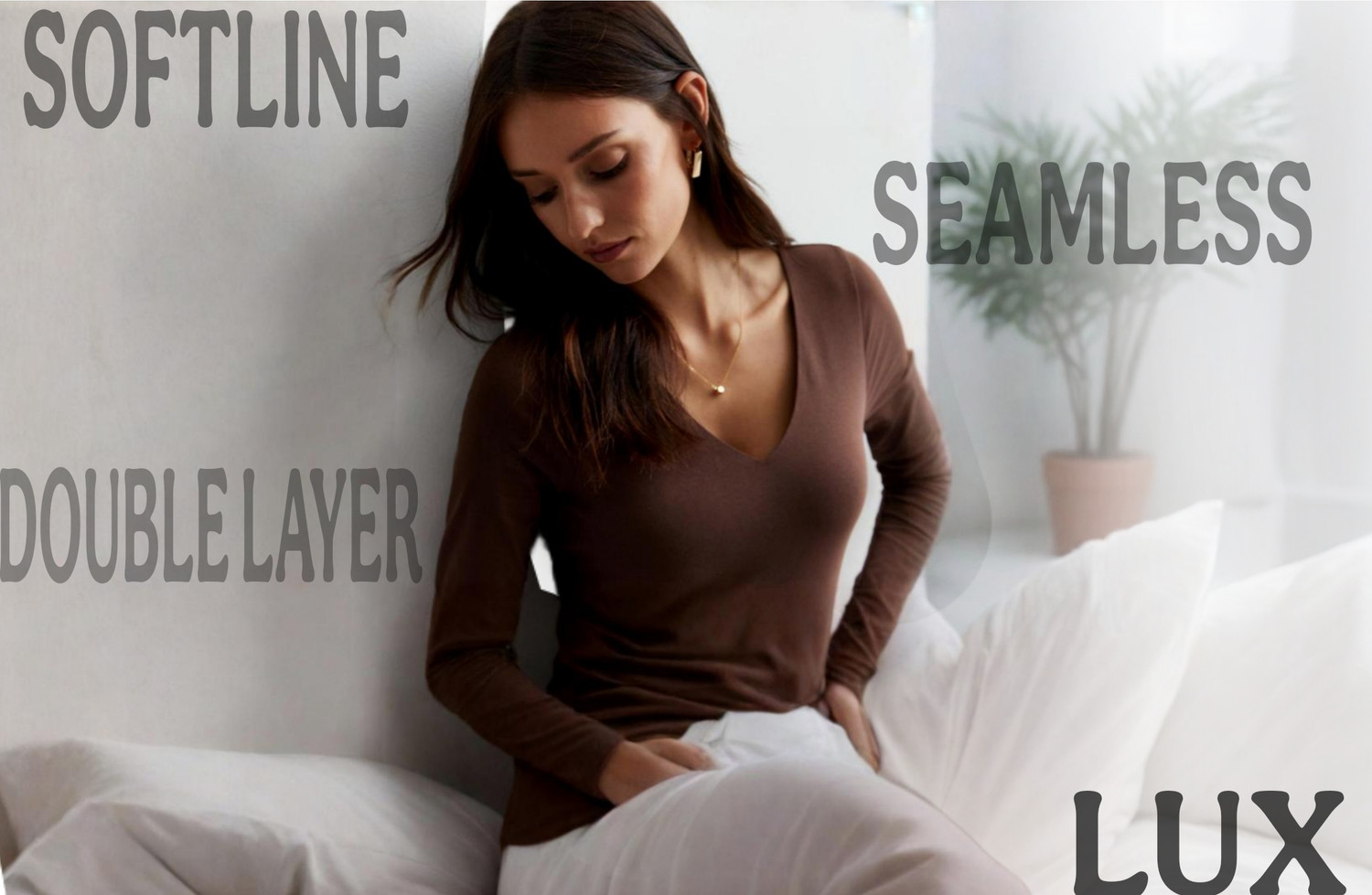 Image of SIGHTBOMB Casual Solid Women Brown Top