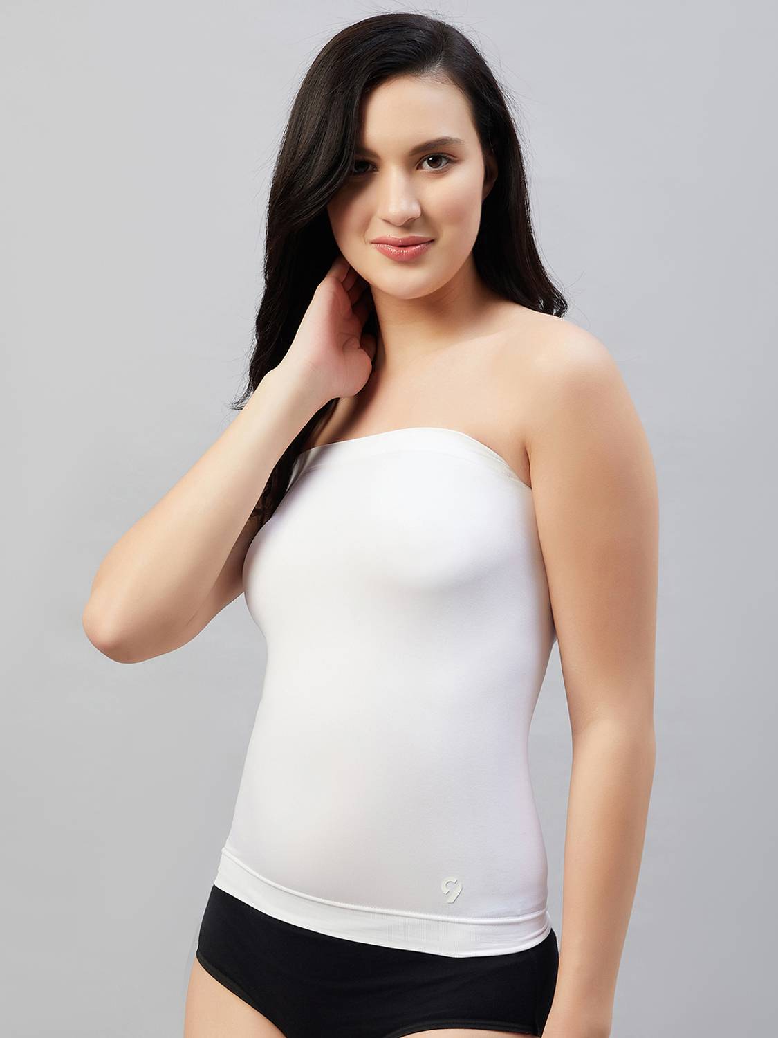 C9 Airwear Casual Solid Women White Top