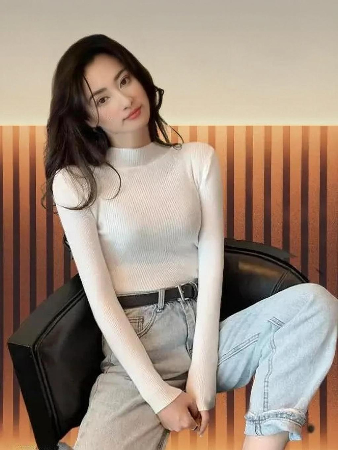 Image of OWN FASHION CLASSIC Casual Self Design Women White Top