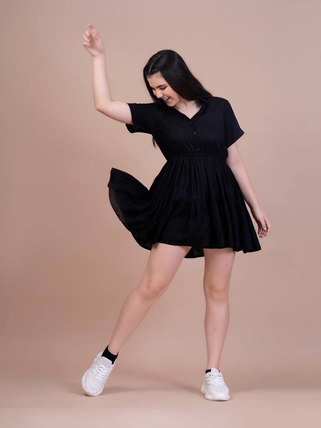 knee length dresses flipkart Qluture Women Fit and Flare Black Dress - Buy Qluture Women Fit and Flare Black Knee Length Dress Online at Best Prices in India 09-30-2025