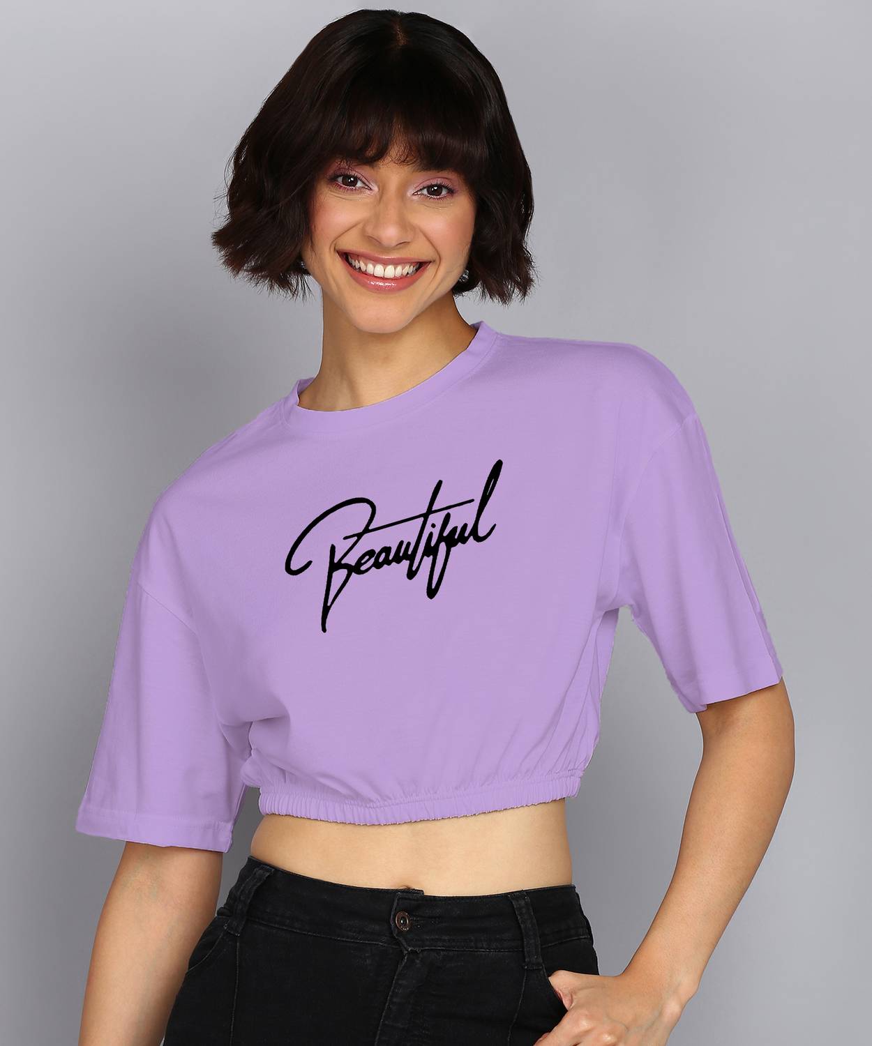 Adyavastram Casual Printed Women Purple Top
