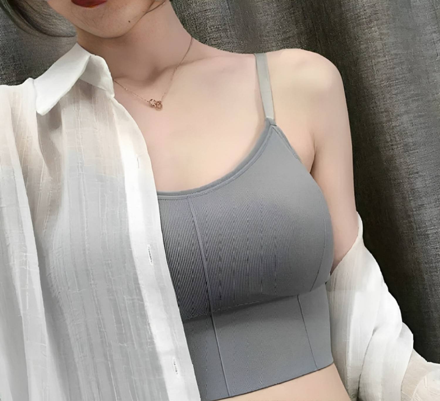Crusila Women Bralette Lightly Padded Bra Pack of 3 - Image 2