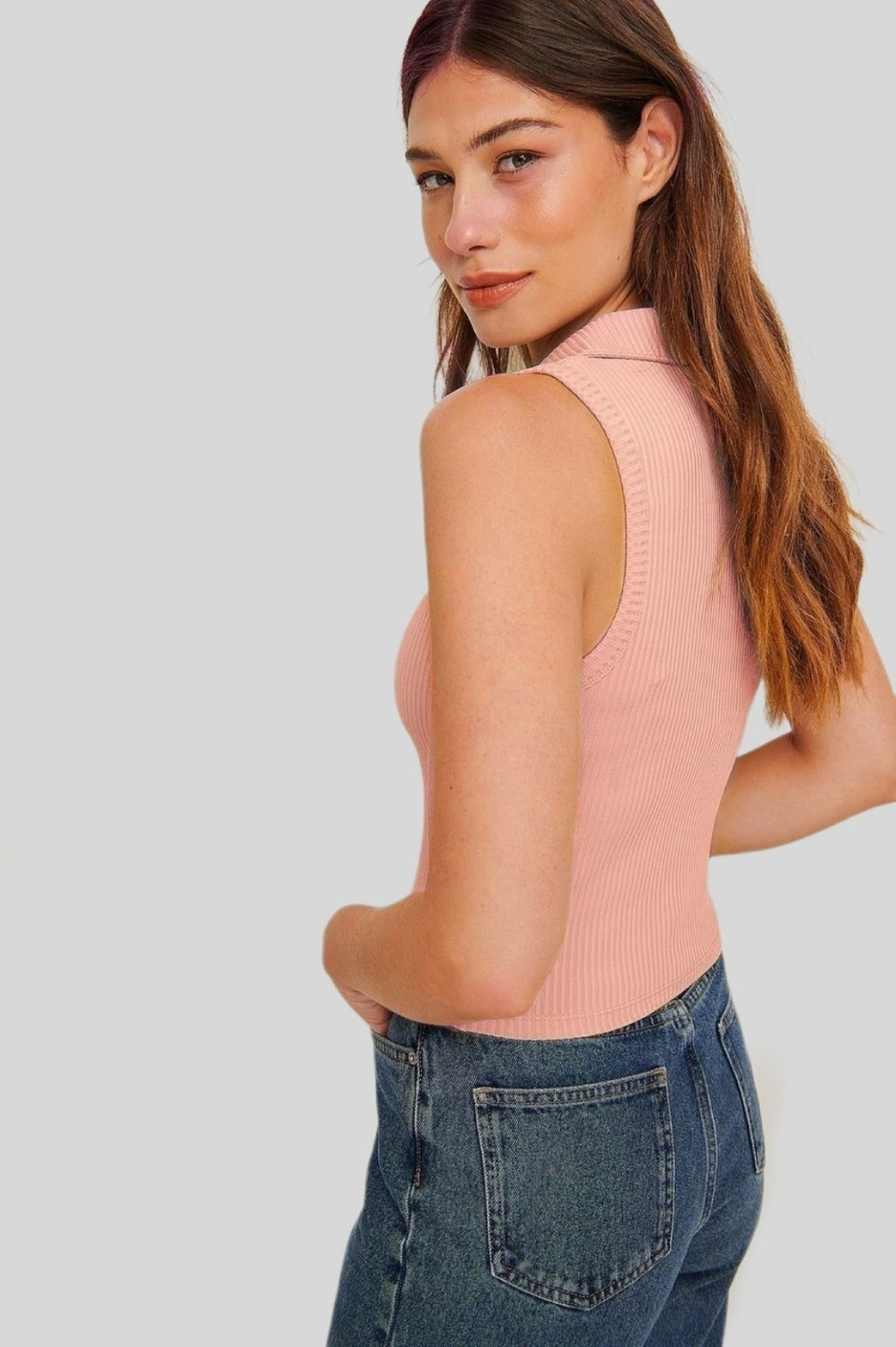 Image of DRESSBIZ Casual Solid Women Pink, Yellow Top