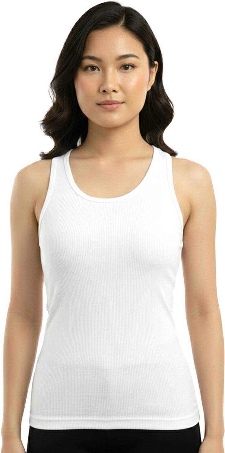 LUXERA TRENDS Casual Solid Women White Top