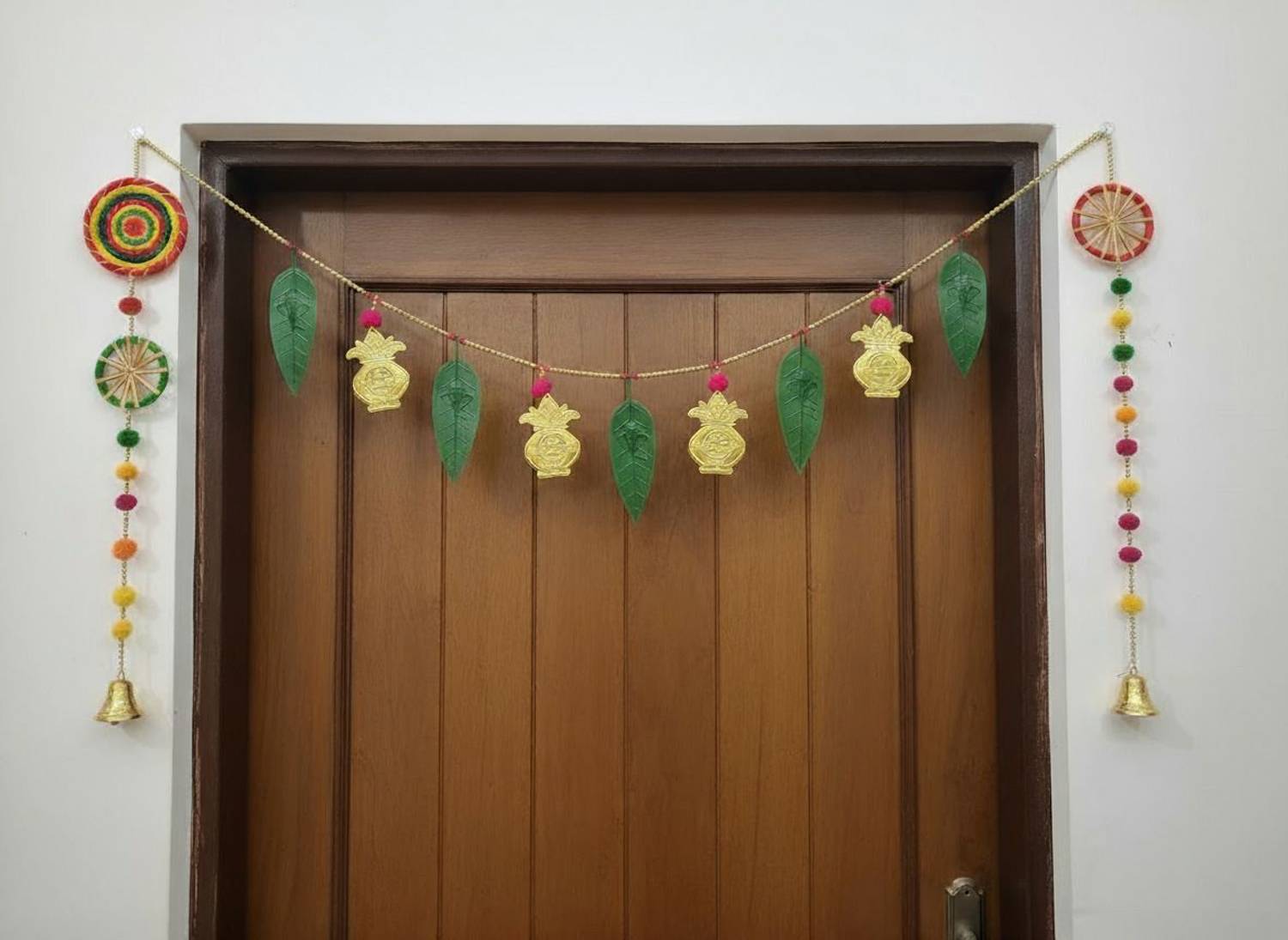 ARISERS Traditional Toran Door Bandhanwar for Entrance Door Wall Hanging Toran Toran