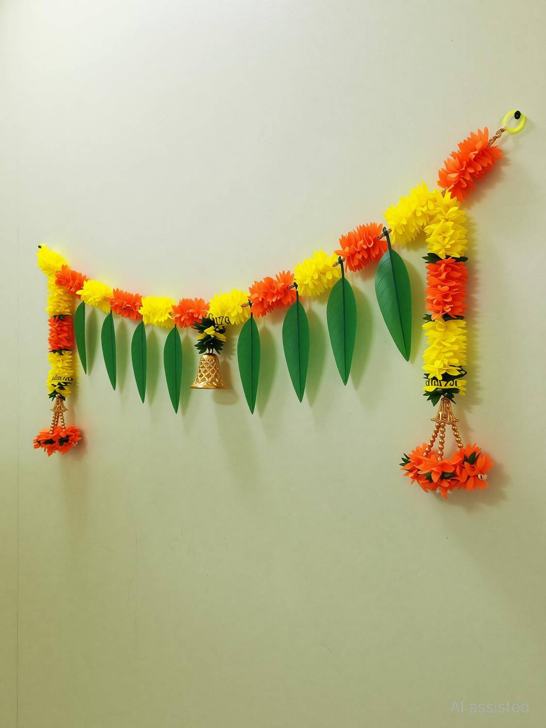 Afarza Flower Toran Garland Door Diwali Pooja Home Decoration Entrance Hanging Latest Toran