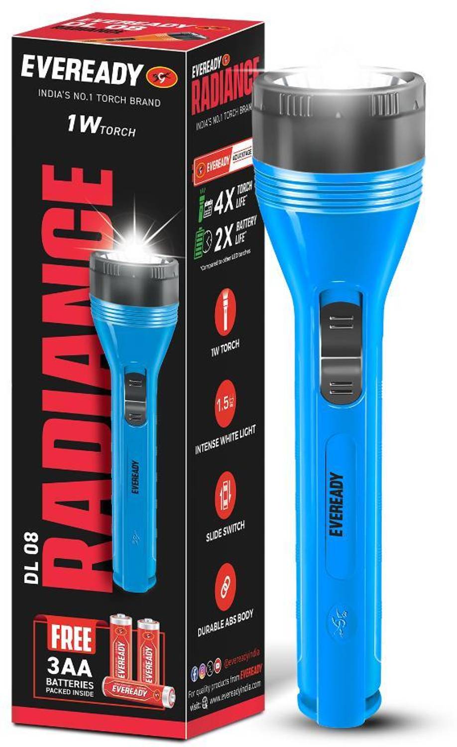 EVEREADY DL 08 Torch