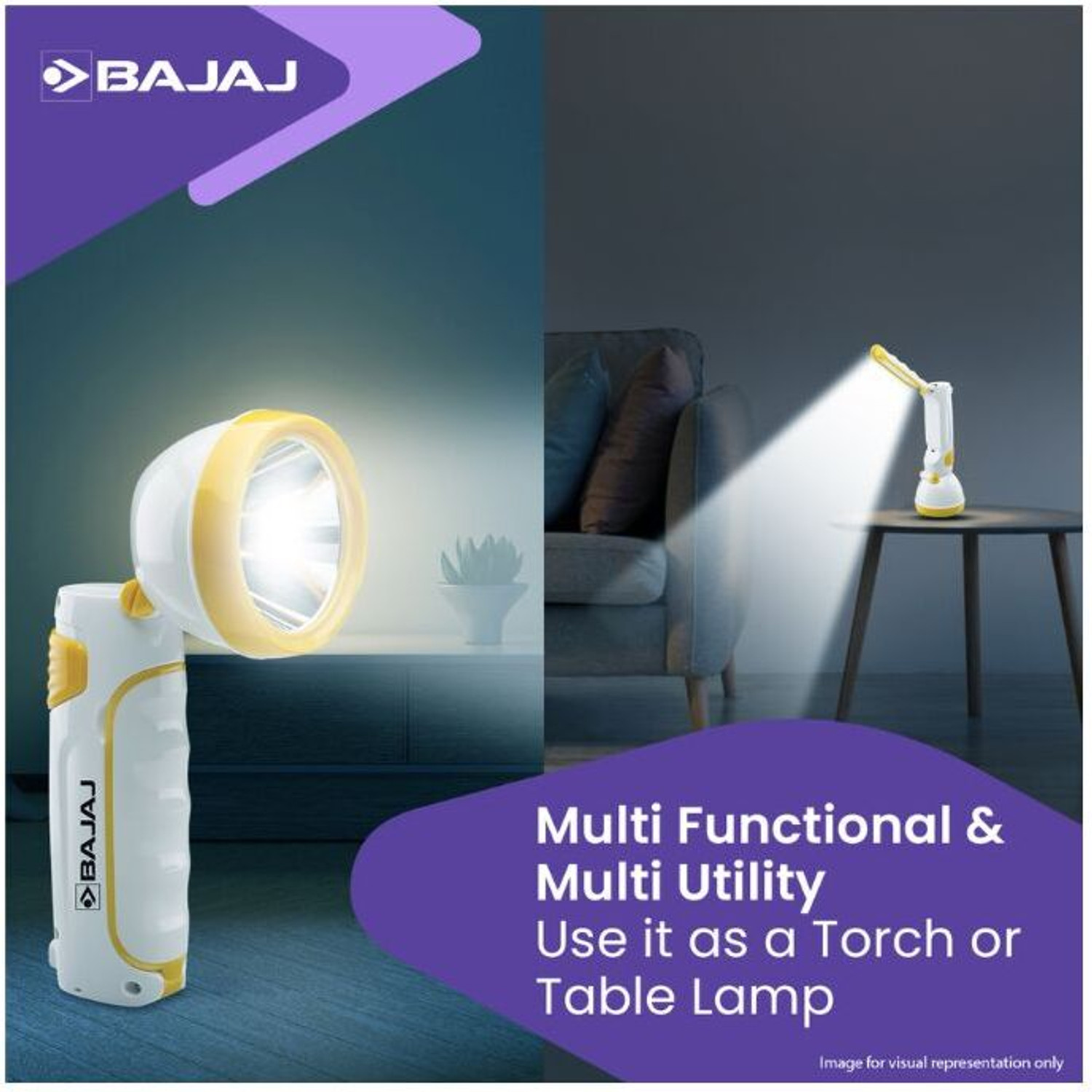Image of BAJAJ HYPERION RC LED TORCH Torch