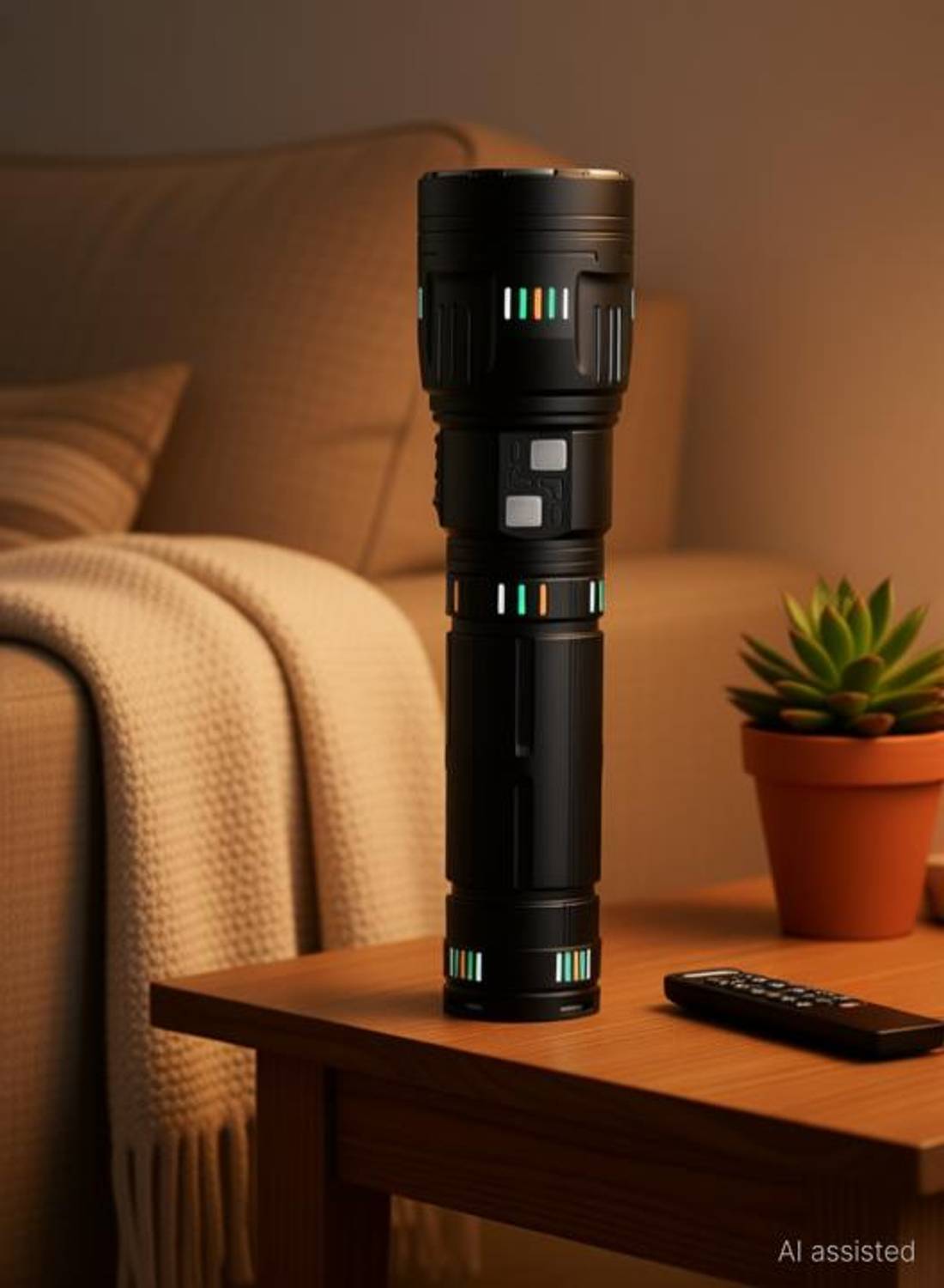 COBA High Power Rechargeable LED Torch - Image 1