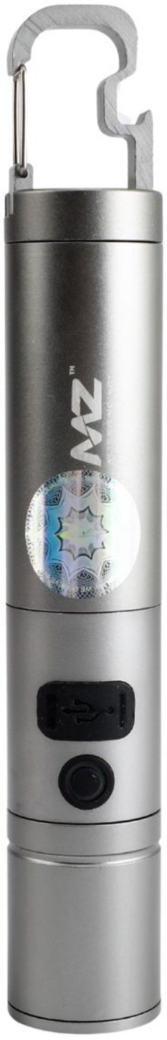 Image of MZ M279-LED RECHARGEABLE METAL TORCH-Zoomable 150W Flashlight & 6000mAh Battery Torch