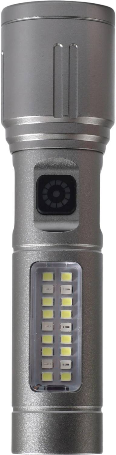 MZ M032 (LED RECHARGEABLE METAL TORCH) Zoomable 80W with 1200mAh