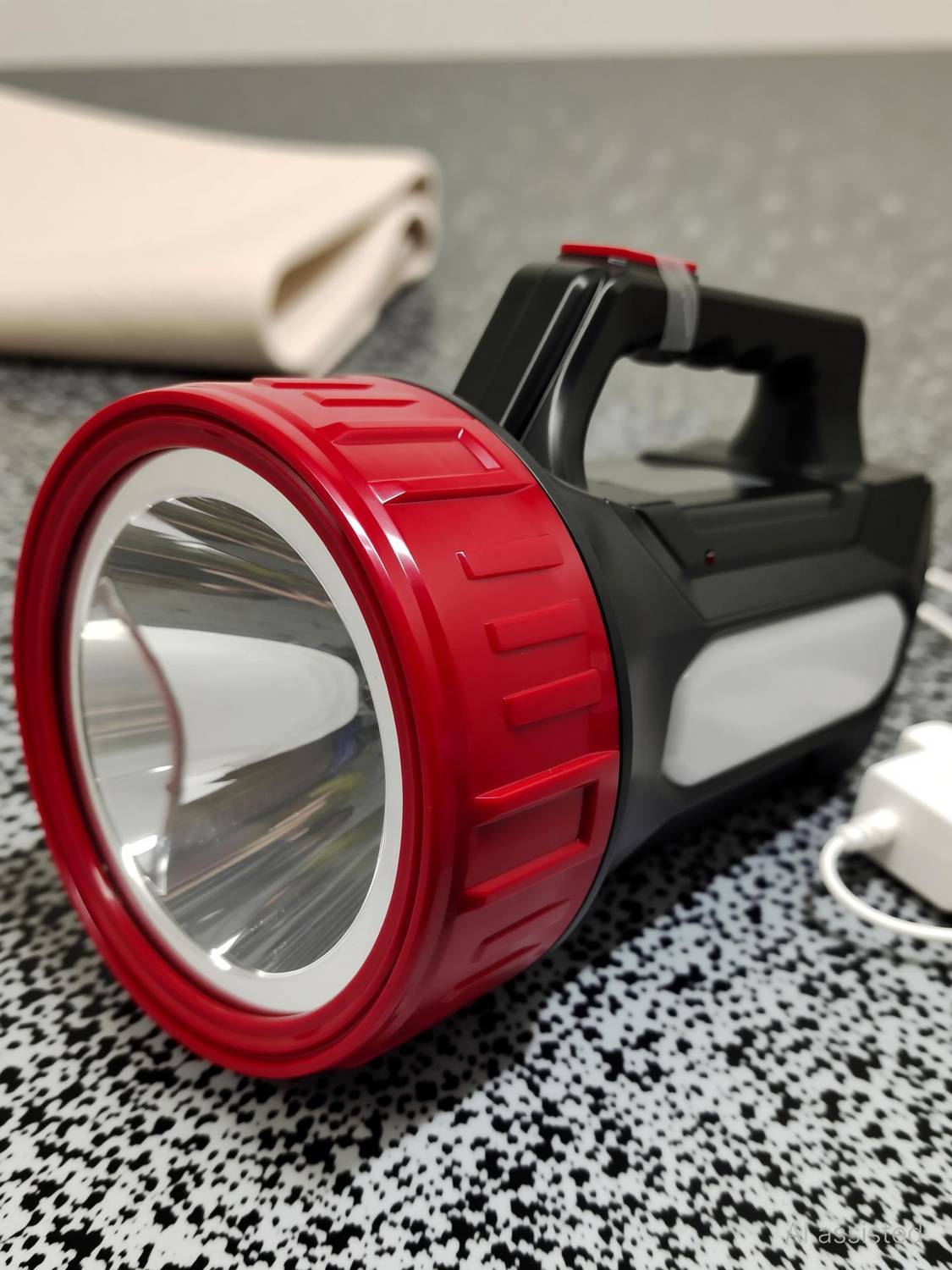 LED Torch Light With Ultra Bright Side Light For Industrial & Agriculture Purpose 10 hrs Torch Emergency Light - Image 1