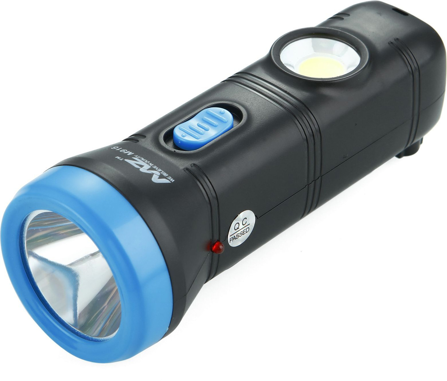 Image of MZ M916 (RECHARGEABLE LED TORCH) 10W Laser + 5W COB, 350mAh Battery Torch