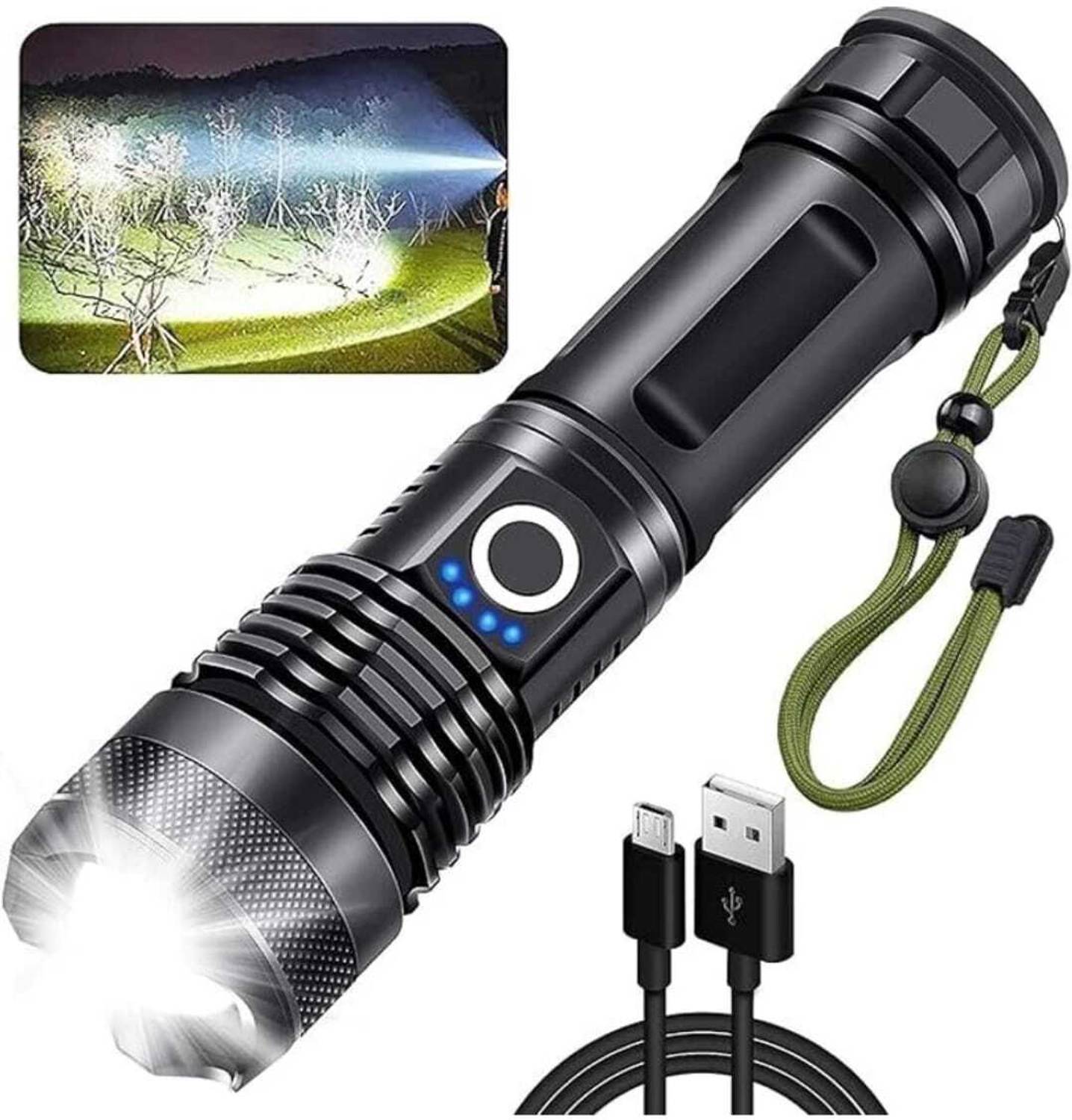 uzala 376Smart Emergency Flash Light 16cm Multicolor - Image 1