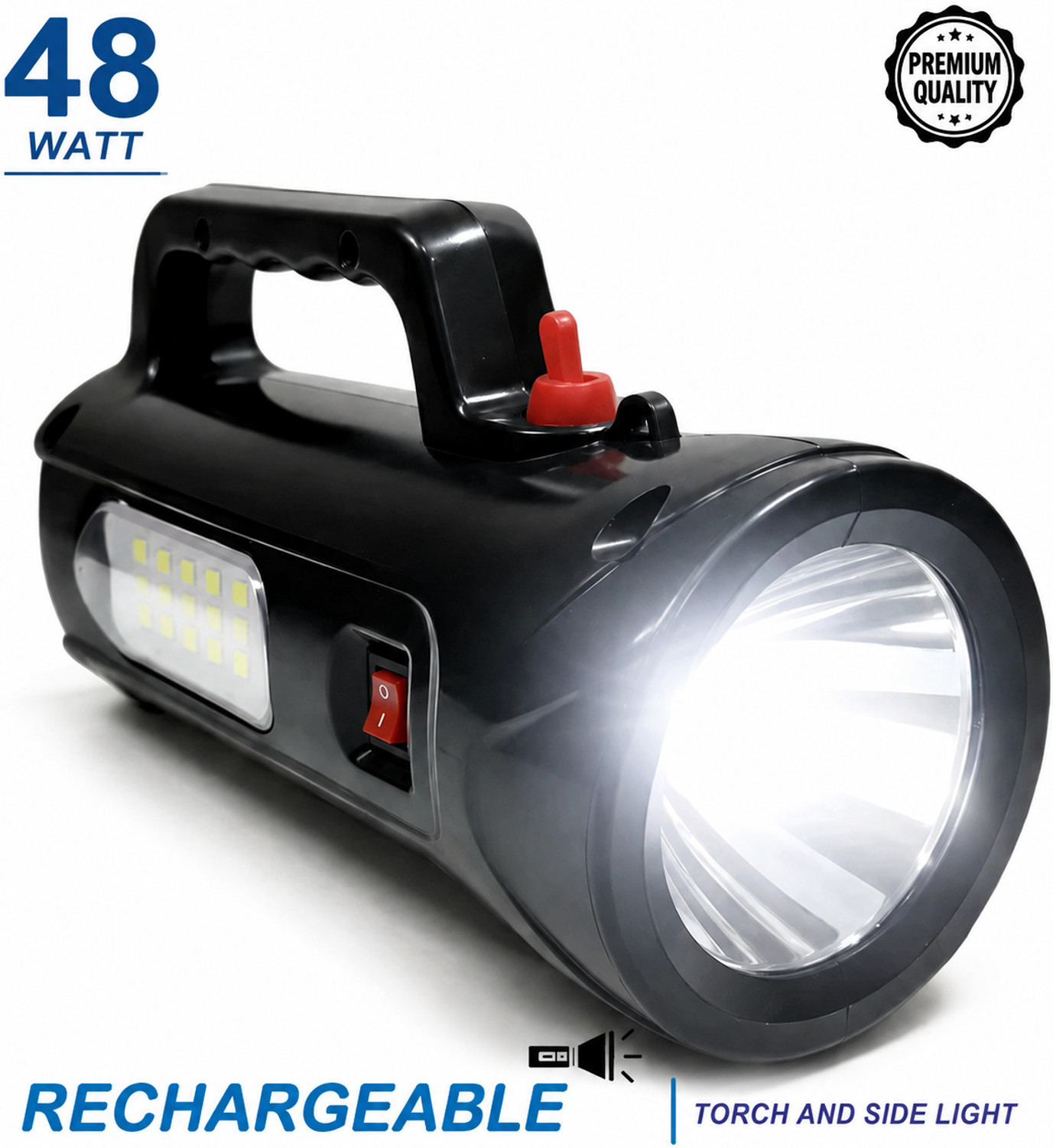 Image of WRYDO9 Super Bright Torch High Power with Focus Beam for Outdoor and Farming Torch
