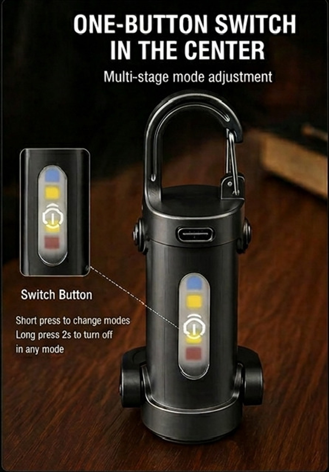 Image of TECHOMANIA Keychain COB Light QuZn Torch