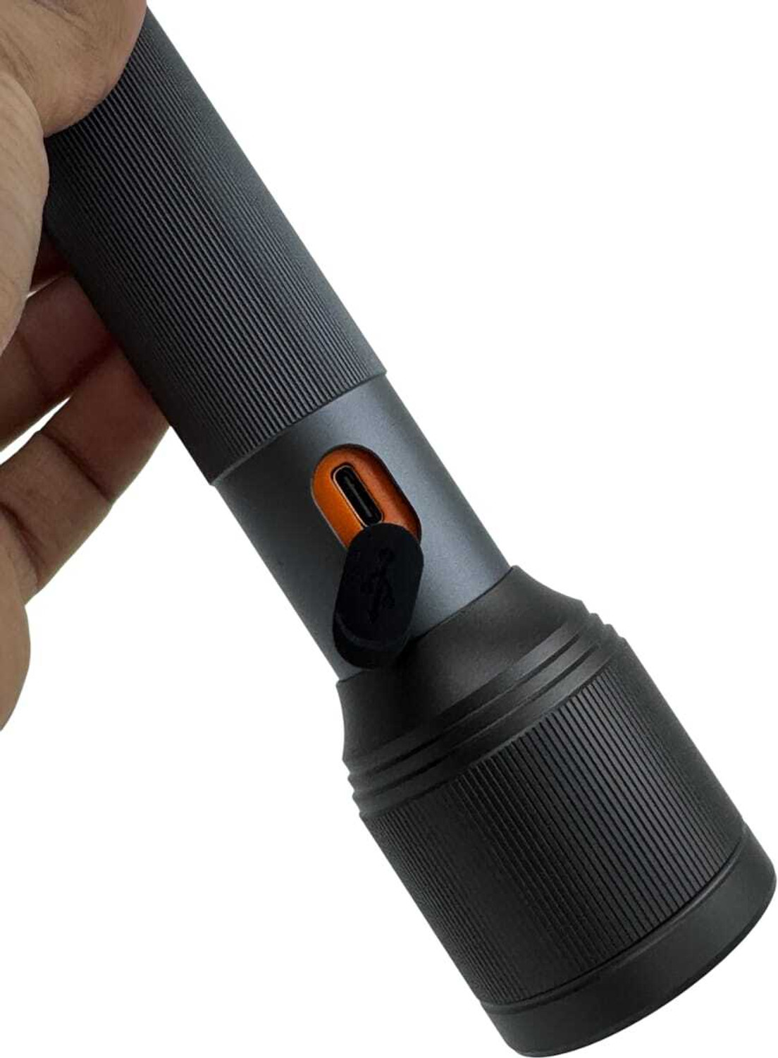 Image of Kay-Joy RL-M31 100W Metal Torch with Zooming Head | Type-C Rechargeable Torch Torch