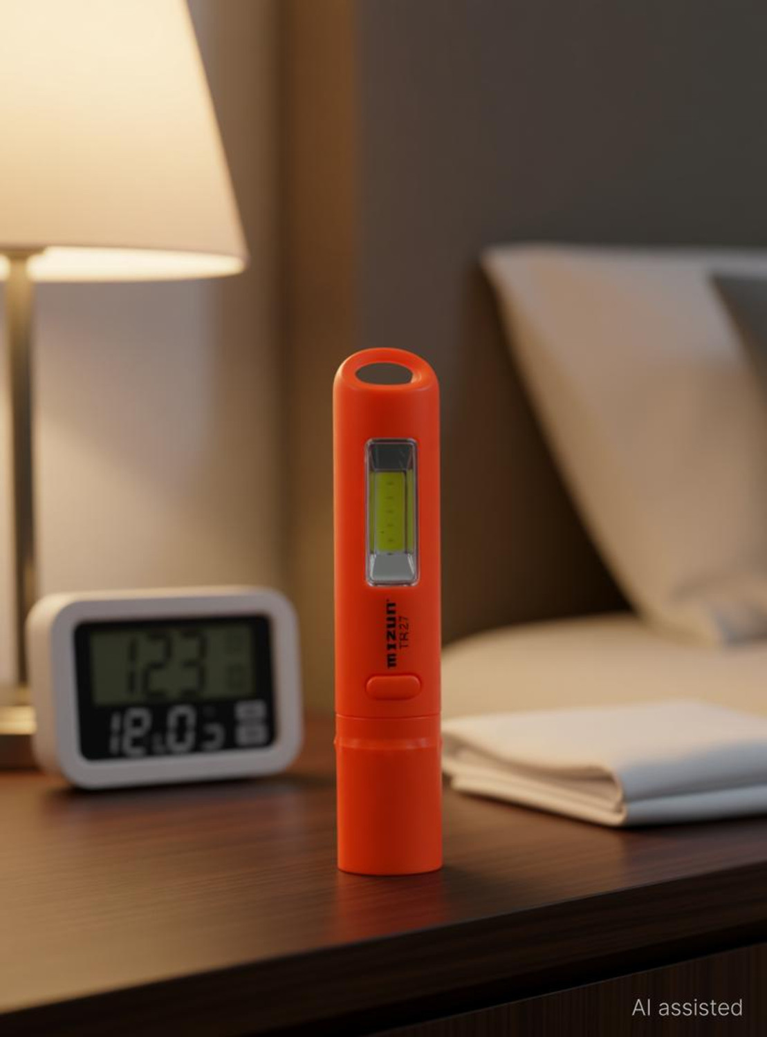 Image of MIZUN TR27 (RECHARGEABLE LED MINI TORCH) Zoomable 25W Laser + 15W COB Torch