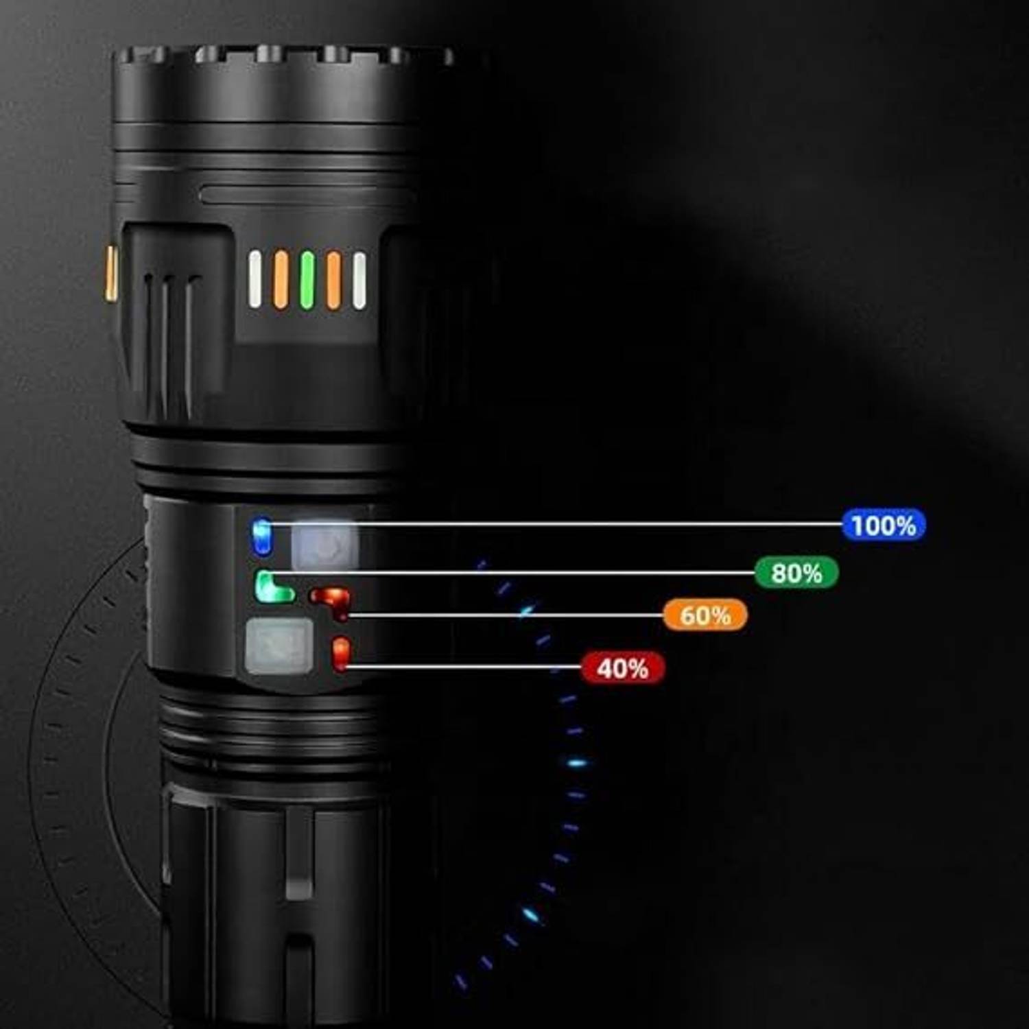COBA High Power Rechargeable LED Torch - Image 5
