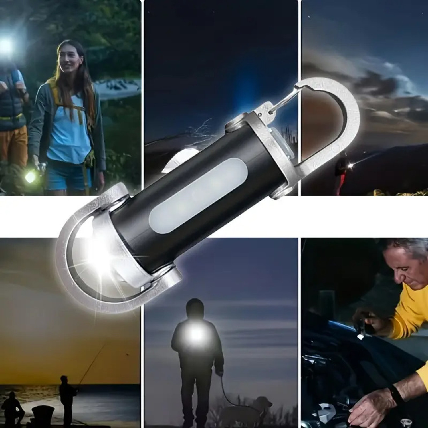 Image of TECHOMANIA Keychain COB Light eyws Torch