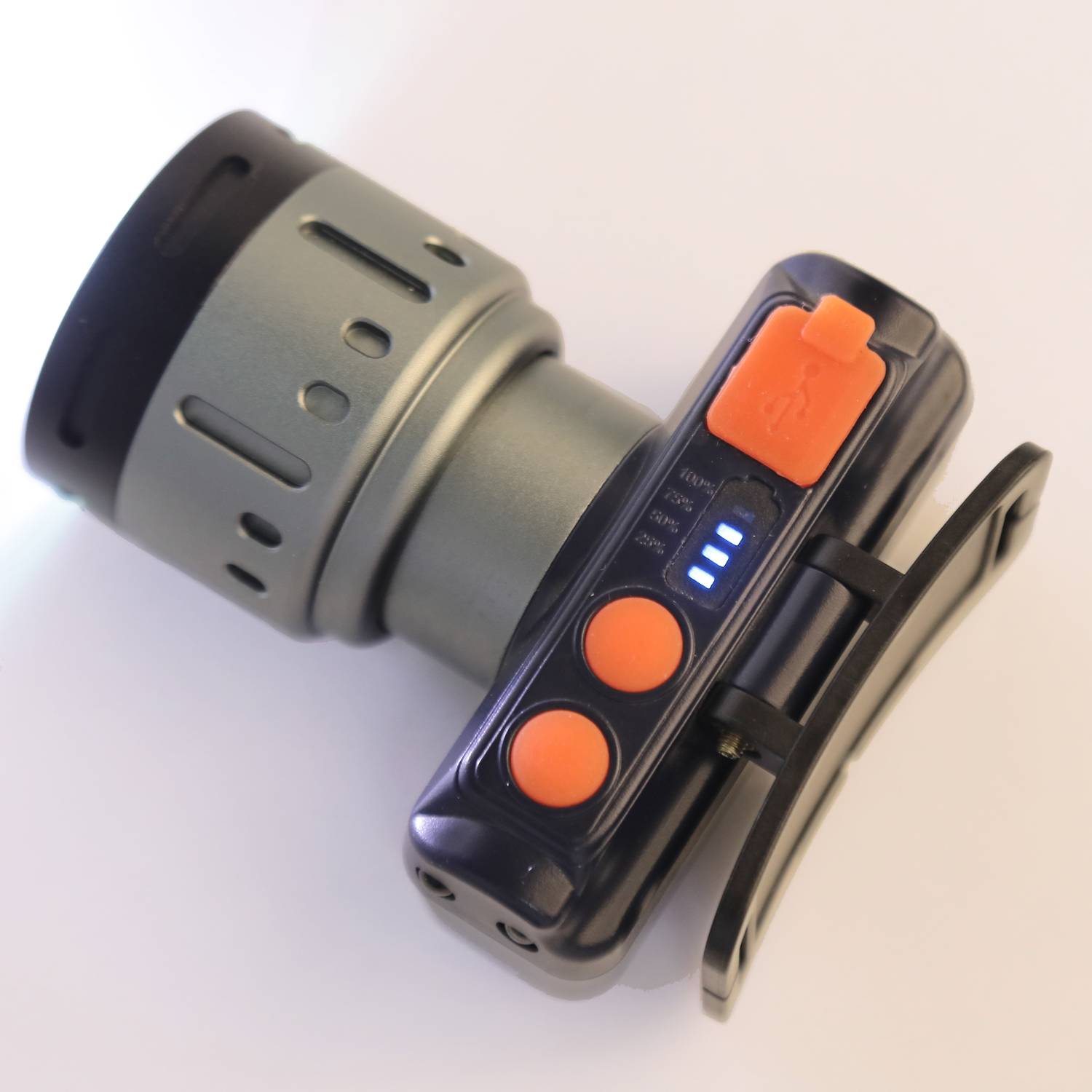 MZ M961 (Rechargeable LED Headlamp) 100W Zoomable Lense 8 Hours