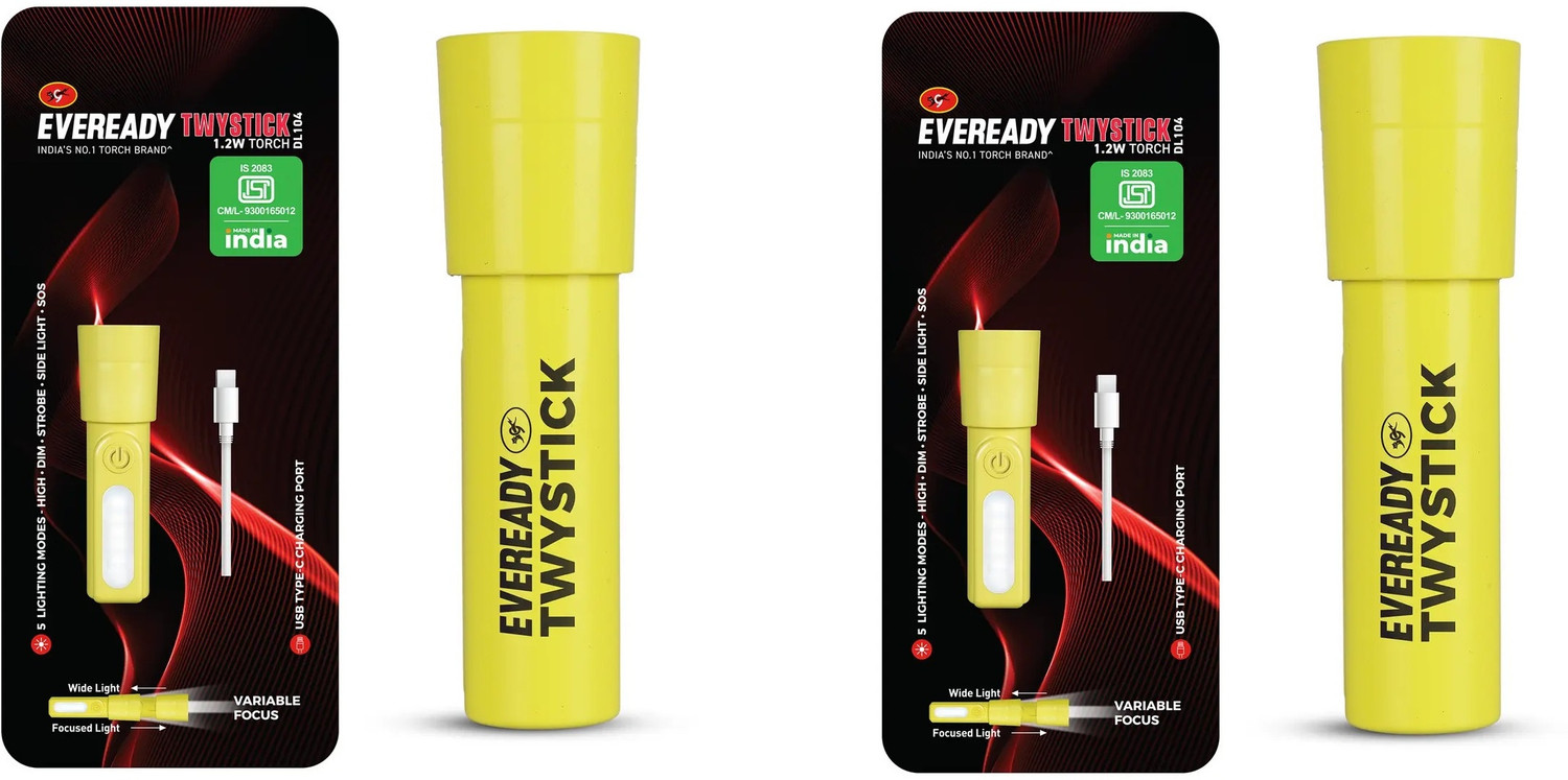 Image of EVEREADY DL104 Twystick with Variable focus Mini Torch