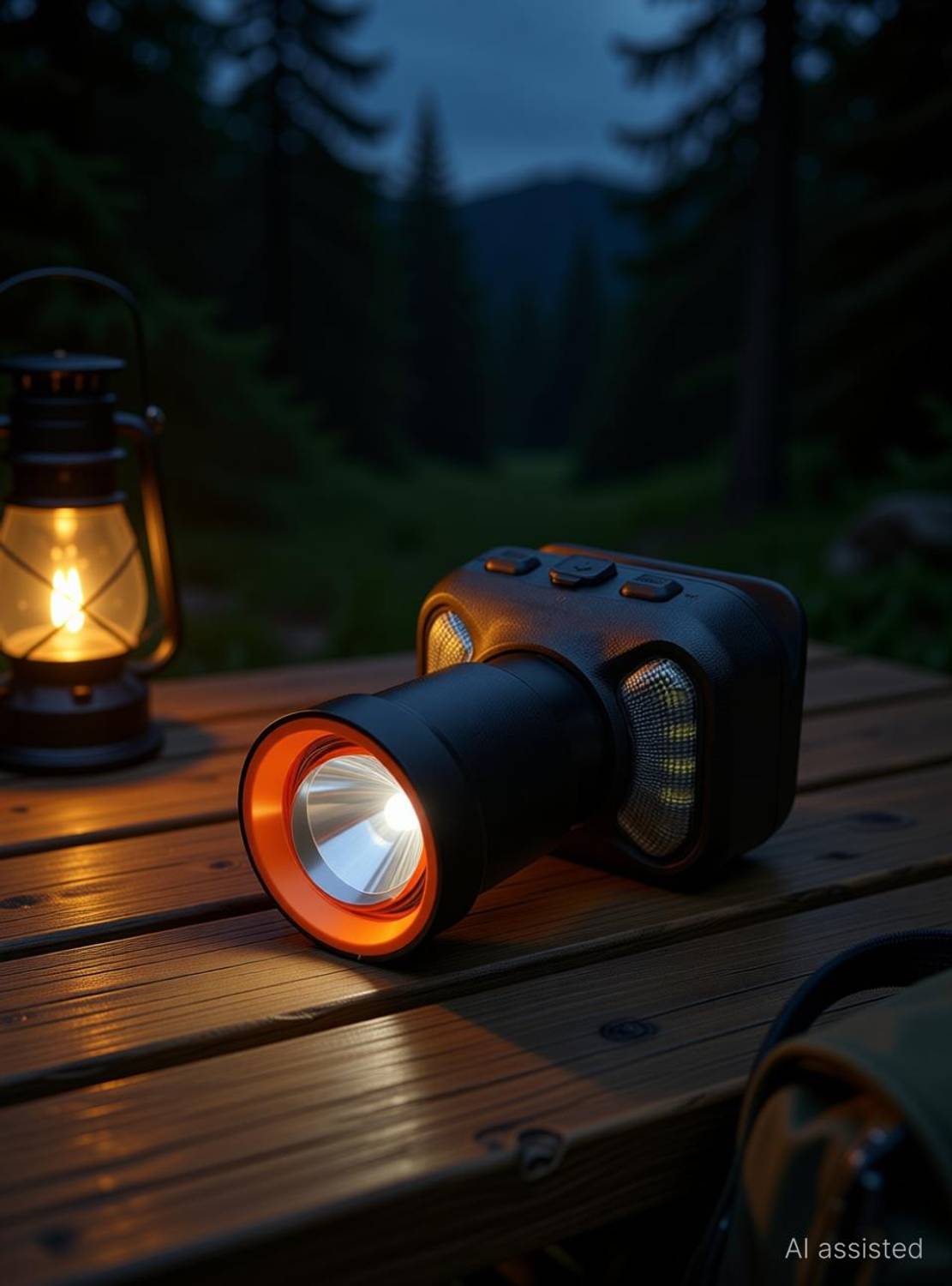 RYNZ Zooming Metal Head Light Long Range 2 Km Head Lamp, Type C