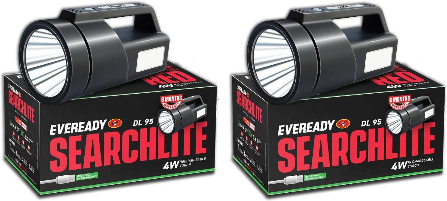 EVEREADY DL95 Torch Pack of 2 Torch