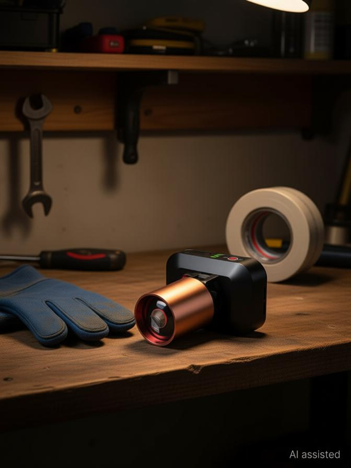 Image of GLOWISH STRONG METAL BODY RECHARGEABLE DUAL POWER BATTERY ZOOM LED MULTI USE HEAD LAMP Torch