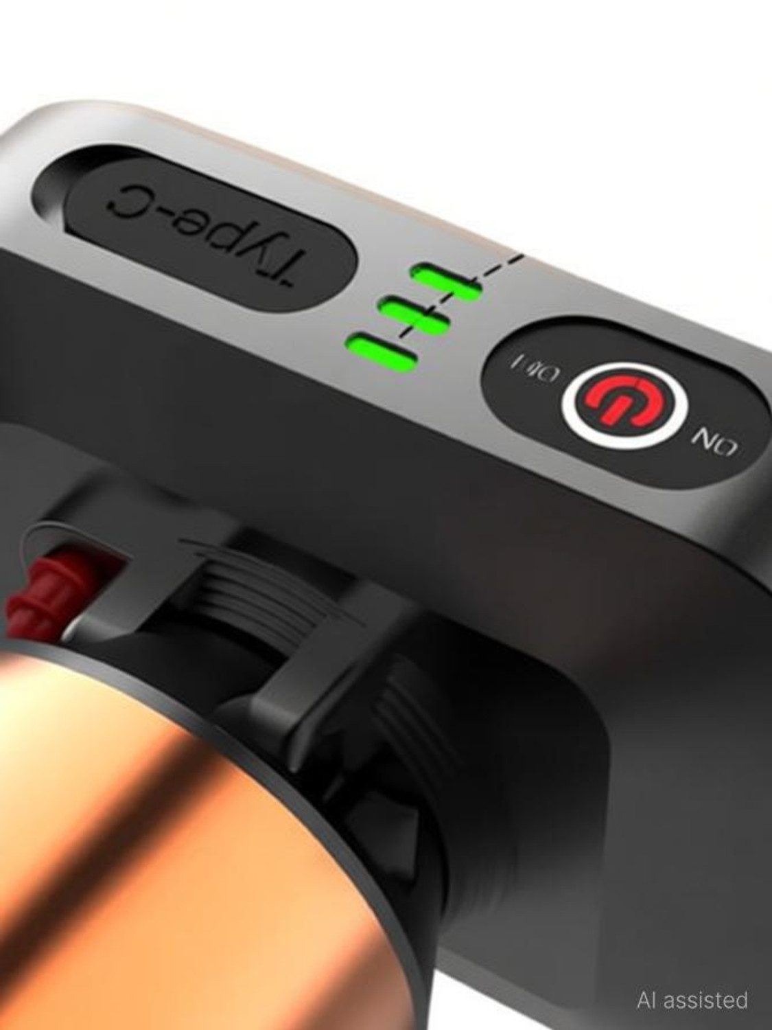 Image of GLOWISH STRONG METAL BODY RECHARGEABLE DUAL POWER BATTERY ZOOM LED MULTI USE HEAD LAMP Torch