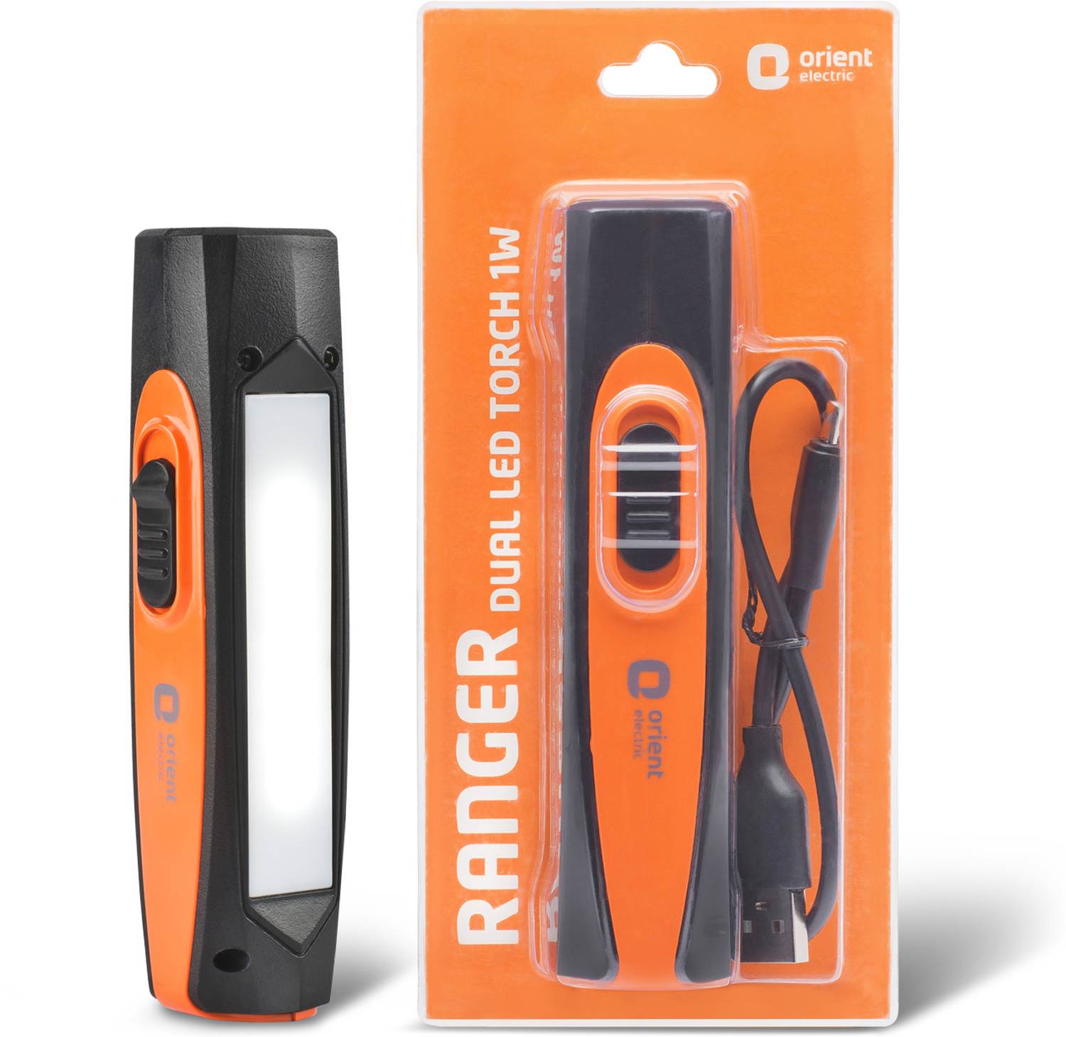 Orient Electric Ranger Dual LED01WTC-RANGERD Torch Price in India