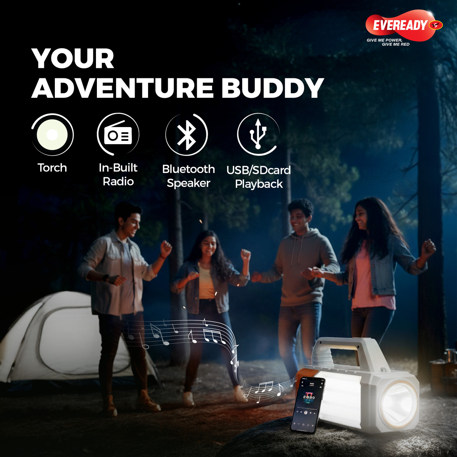 Image of EVEREADY BOOMRAY DL282 Torch