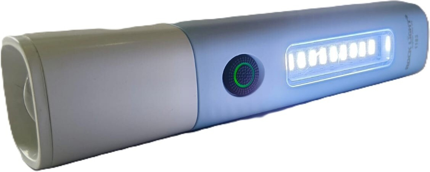 Image of GM POWER TORCH 50W Torch (White, 20 cm, Rechargeable)