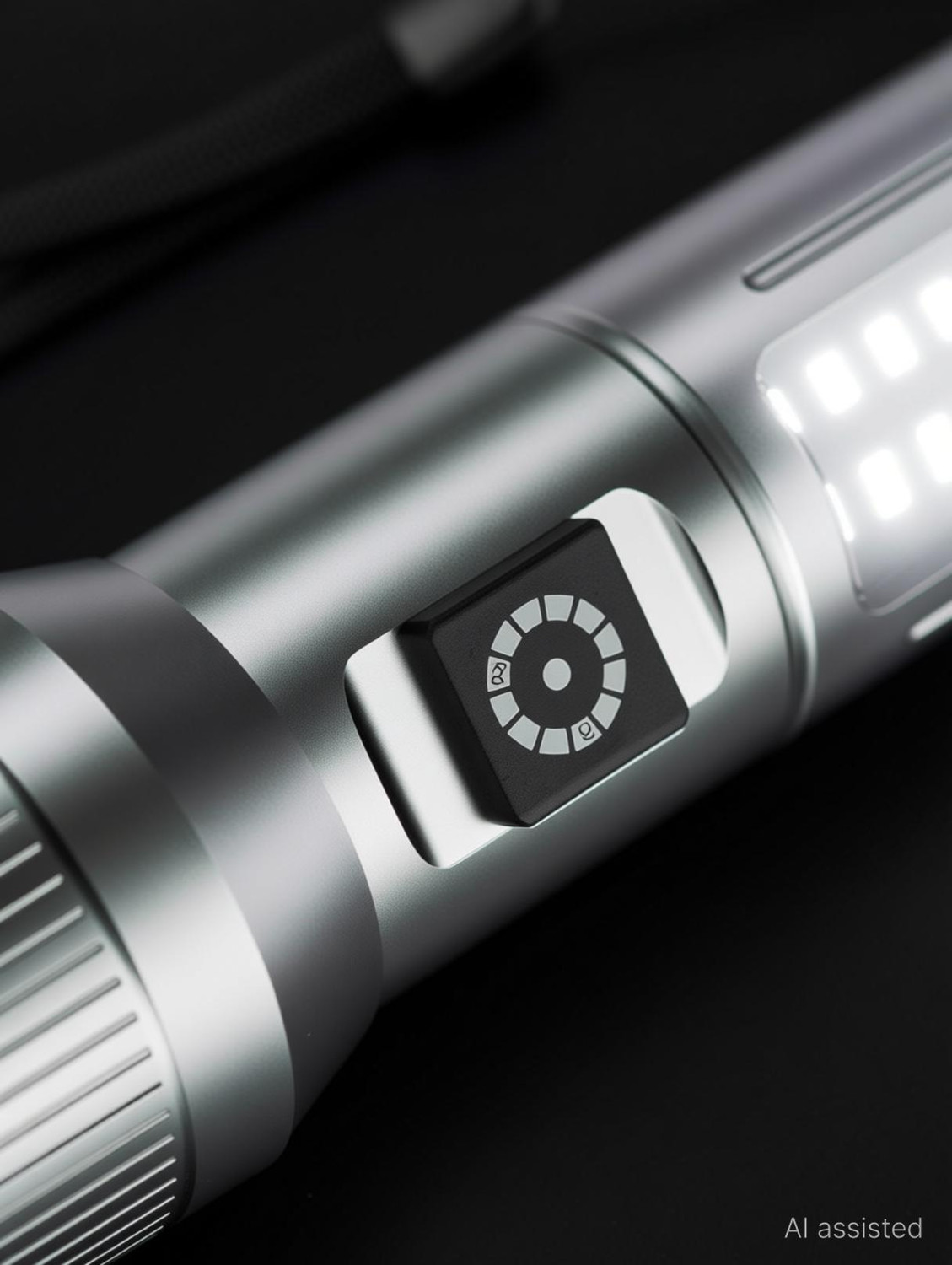 Image of Oximus Rechargeable LED Flashlight High Bright 5 Modes, medium / low / sos Modes Focus Torch