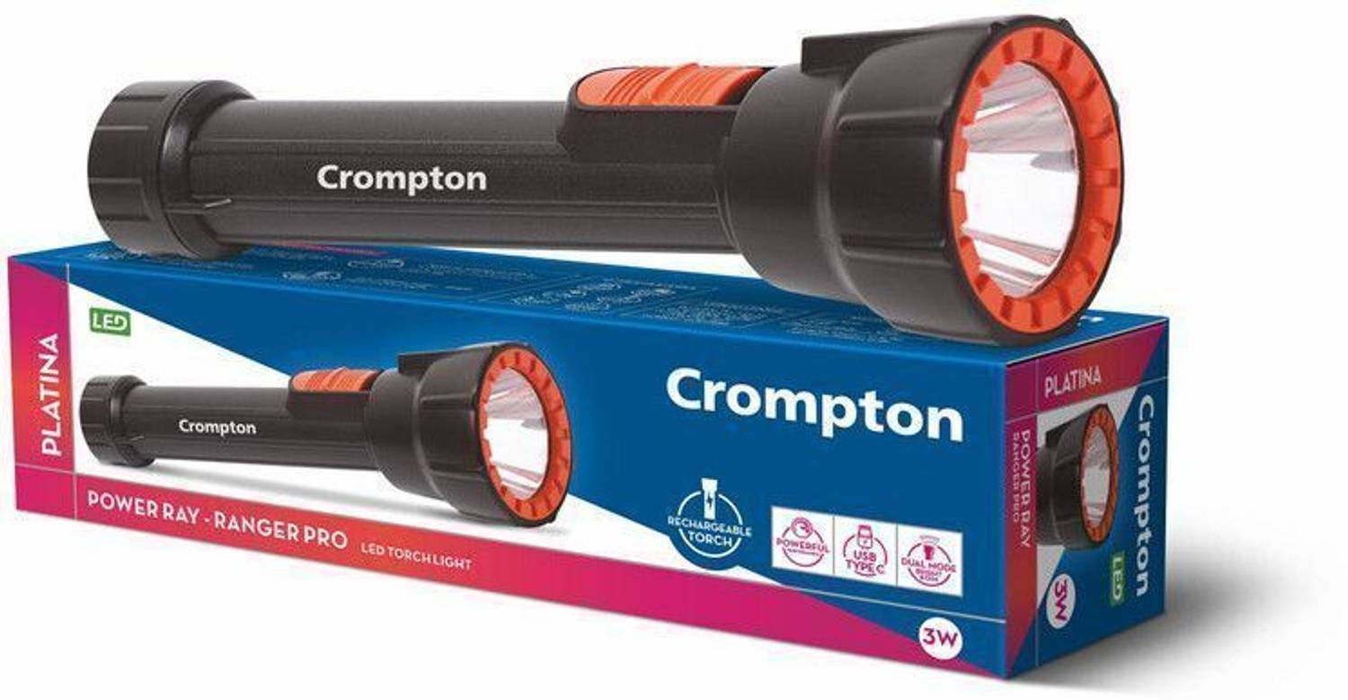 Crompton LED 3W Ranger Pro Torch