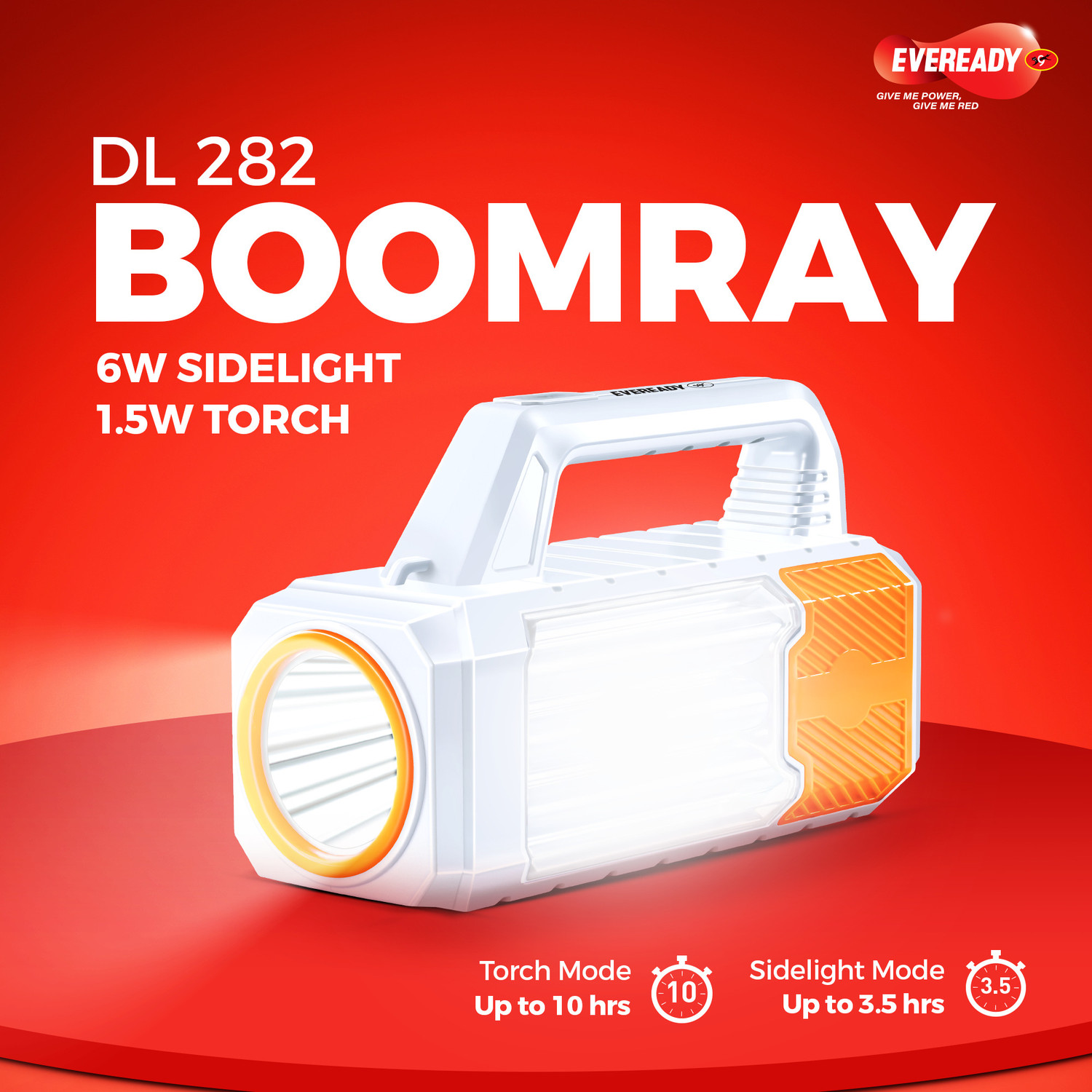 Image of EVEREADY BOOMRAY DL282 Torch