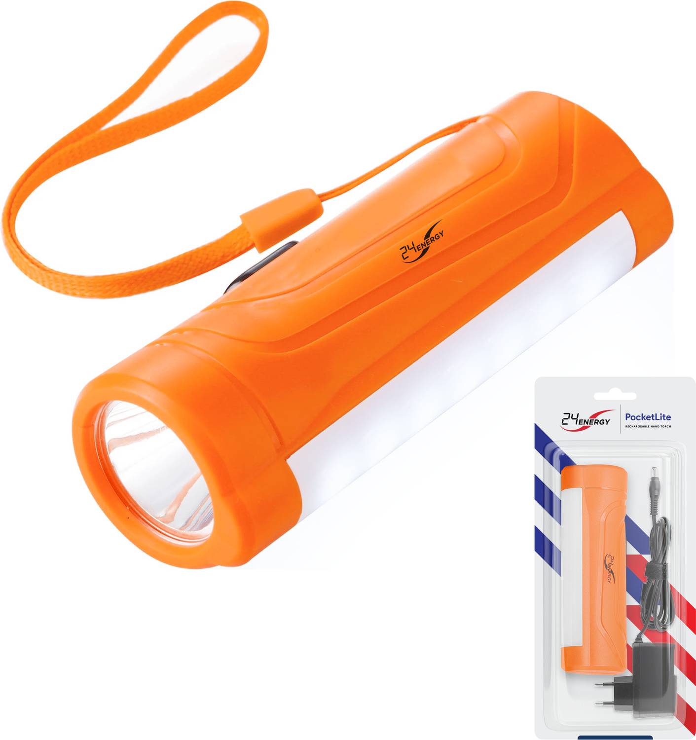 24 ENERGY Recgargeable Torch Light Torch