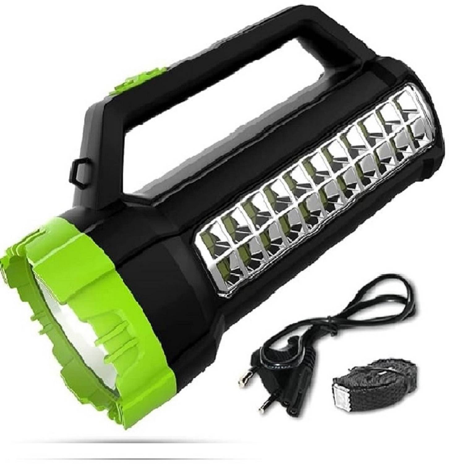 AKR Powerful Rechargeable High brightness 50w Laser With Side 2 Tube Emergency Torch