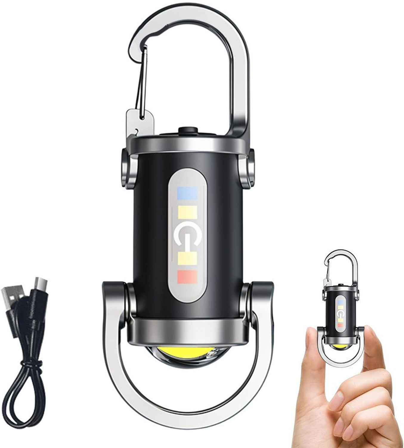 Image of TECHOMANIA Keychain COB Light QuZn Torch