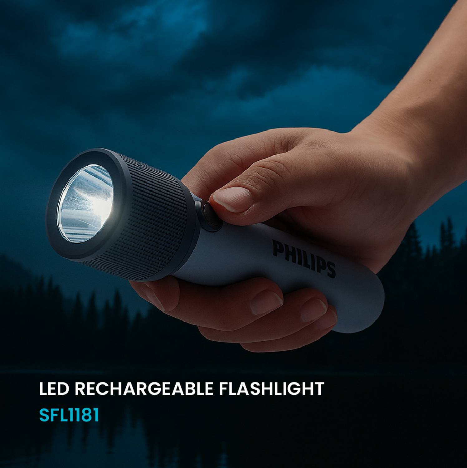 Rechargeable LED Flashlights - Tactical Flashlights With High Lumens, 6