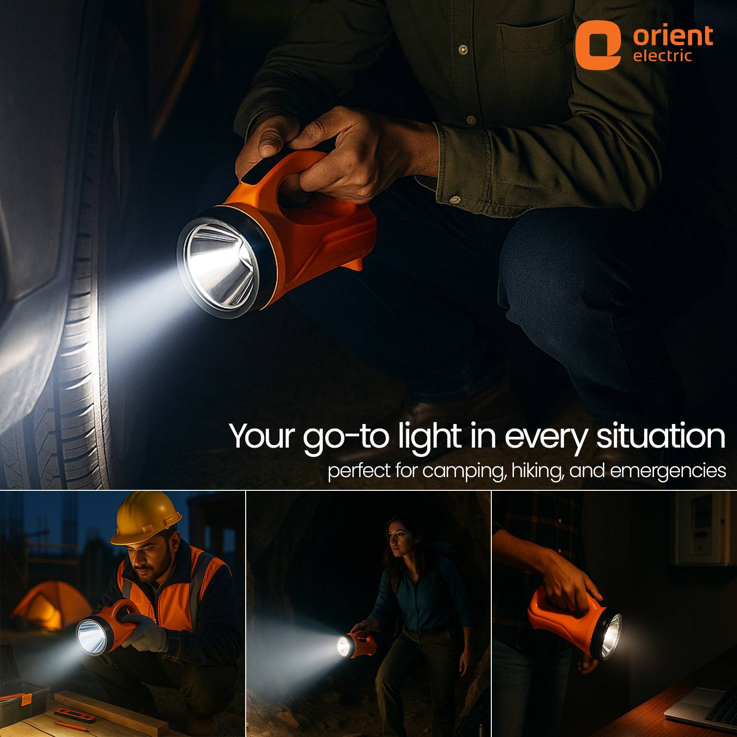Orient Electric Ranger Solar LED03WTC-RANGERS Torch Price in India