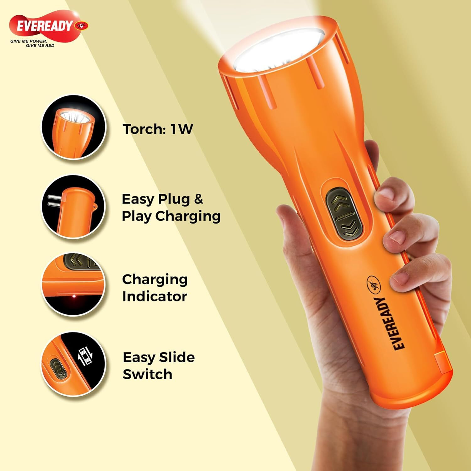 Image of EVEREADY Streak DL22 Pack of 10 Torch