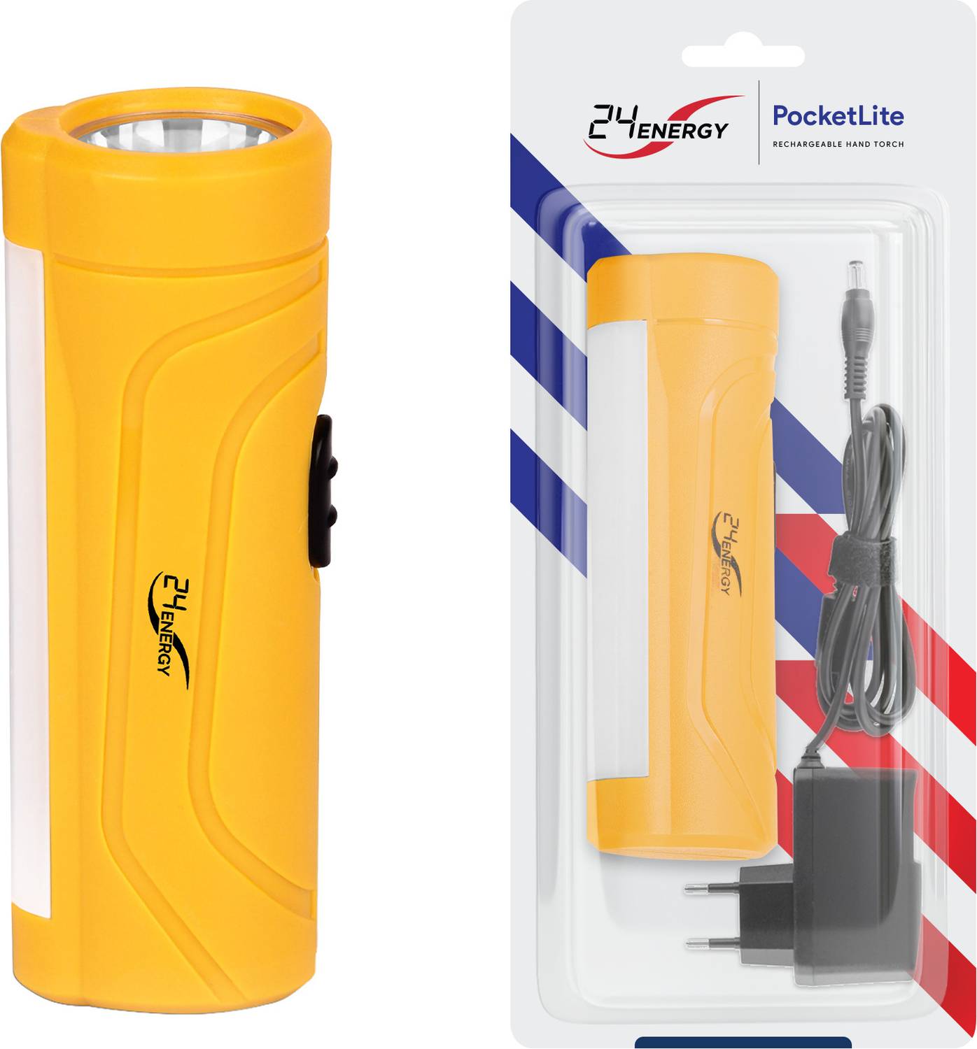 24 ENERGY Recgargeable Torch Light Torch