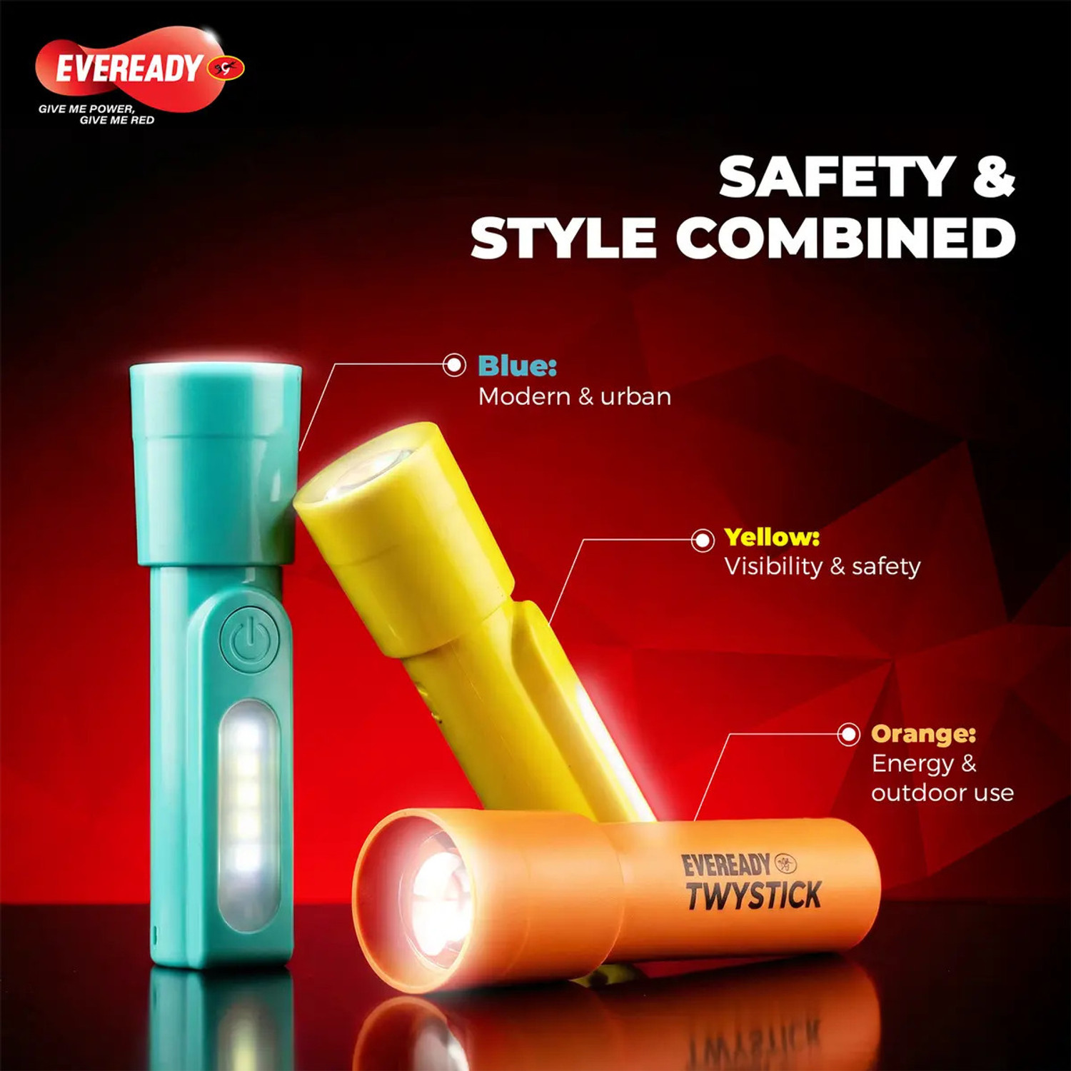 Image of EVEREADY DL104 Twystick with Variable focus Mini Torch