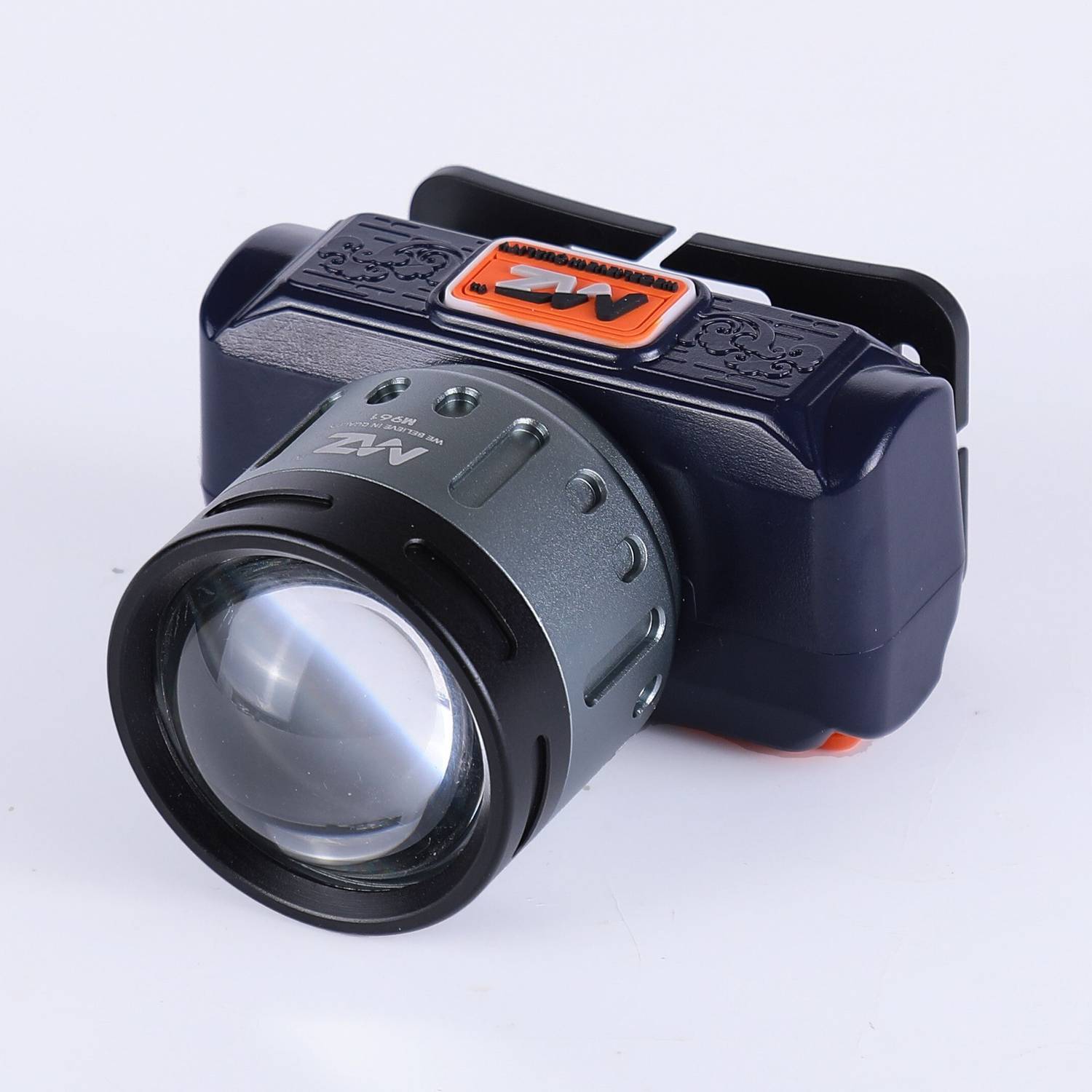 MZ M961 (Rechargeable LED Headlamp) 100W Zoomable Lense 8 Hours Working Torch