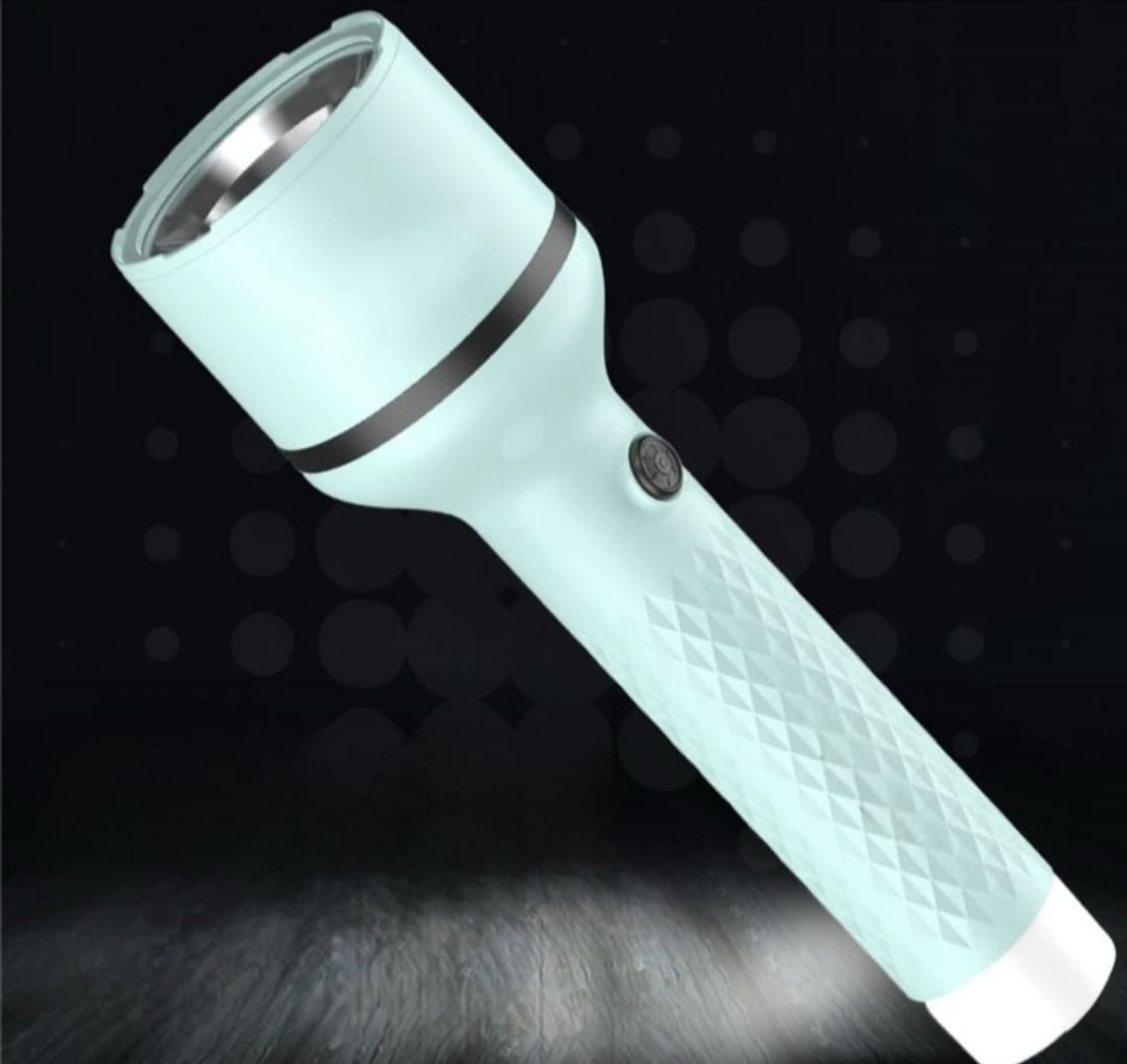Image of Zeno volt Rock Light 1170 Flashlight Torch Lamp Built in Battery With USB Cable Gift Box Torch