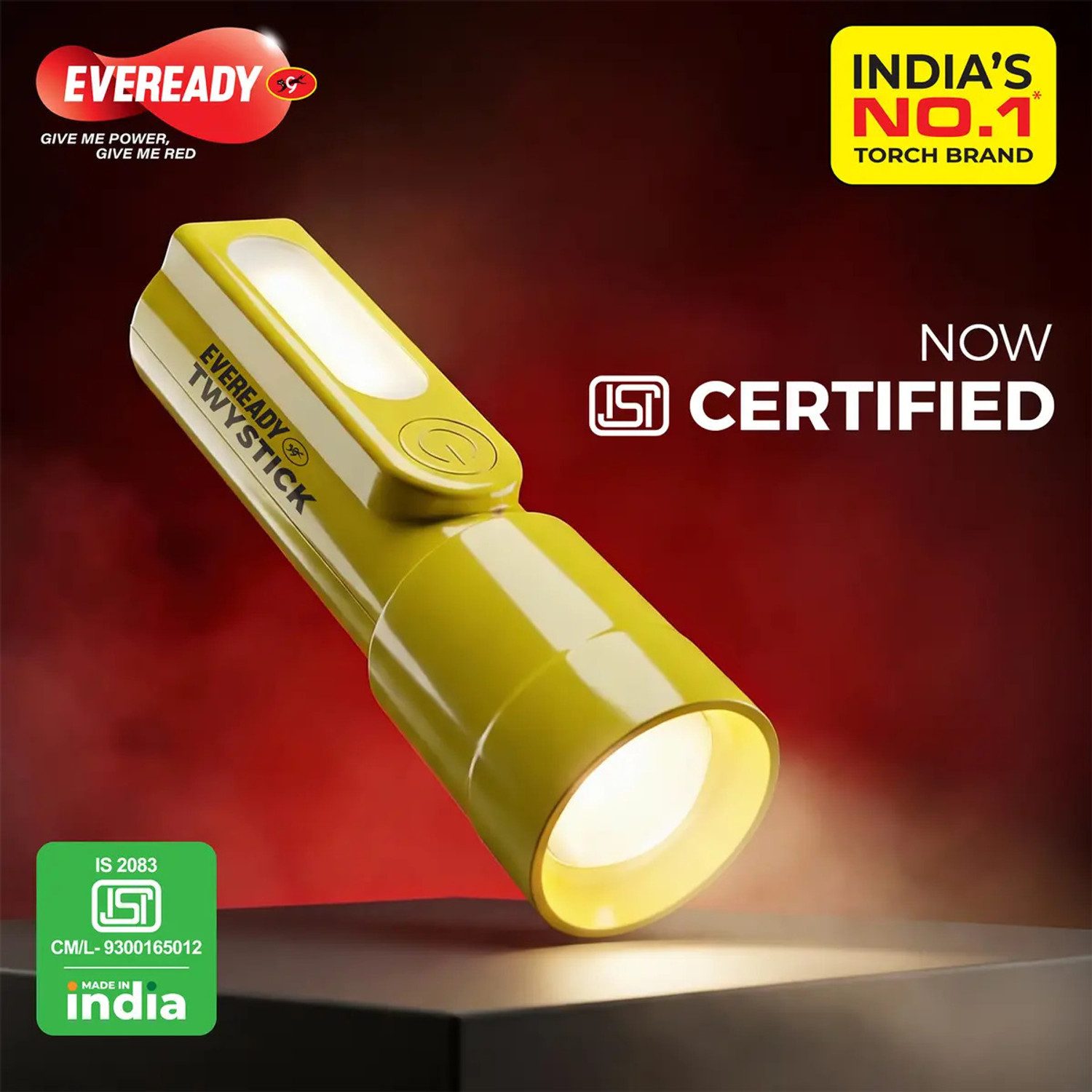 Image of EVEREADY DL104 Twystick with Variable focus Mini Torch
